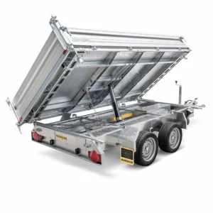 Benne tribenne HTK 2700.27 HUMBAUR – deux essieux, 2700kgs