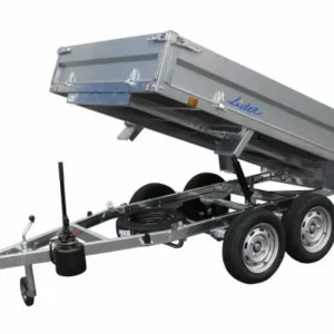 Remorque benne 39560 avec roue de secours