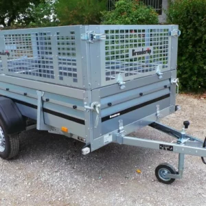 Remorque 2,60 m avec grille BRENDERUP