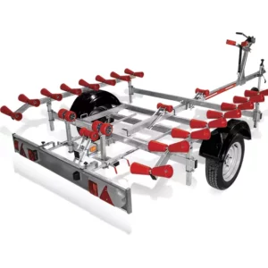 Remorque bateaux ROCCA pneumatiques souples PTAC 750KG
